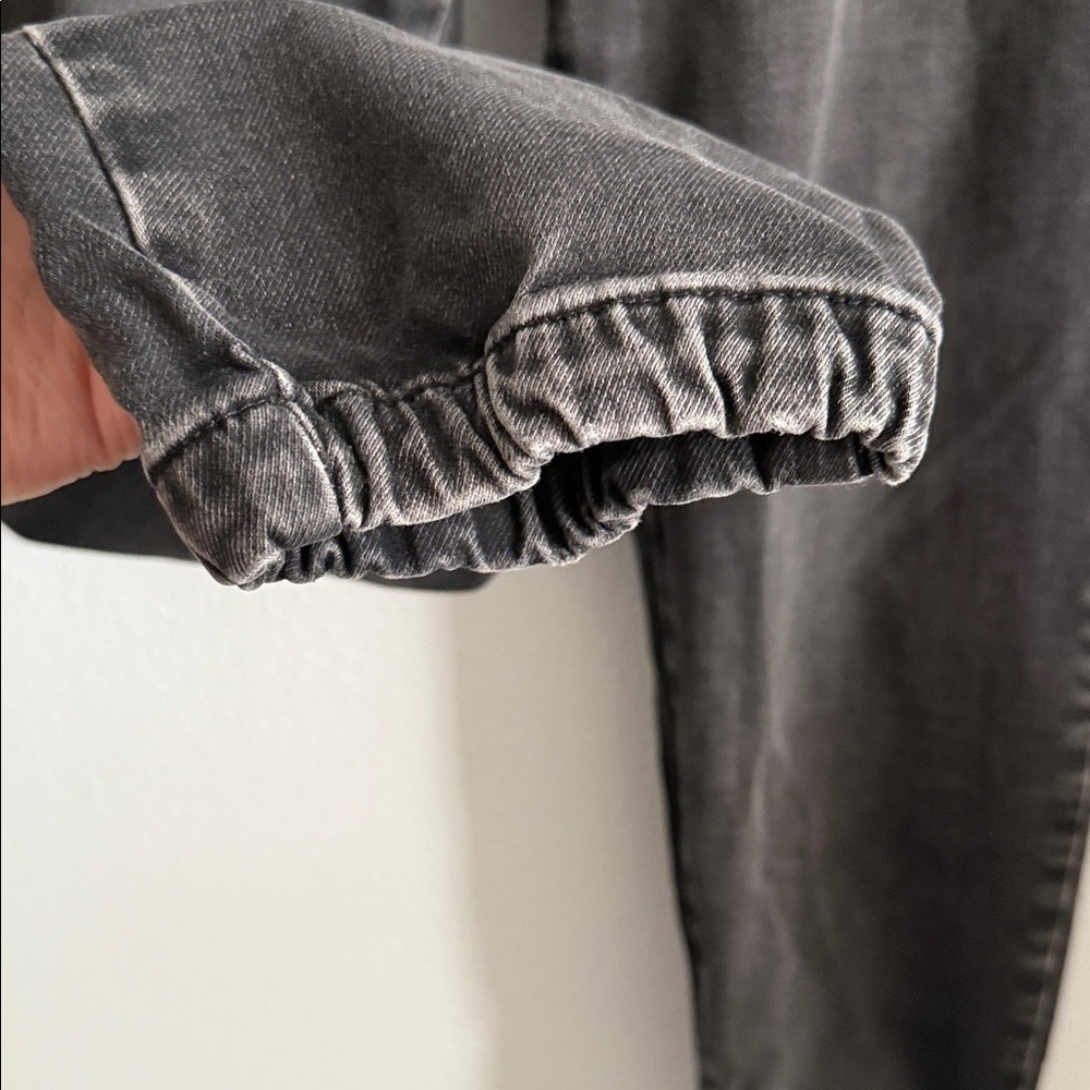 rag & bone Gray Denim Jogger Pants | Size L - Picture 4 of 9
